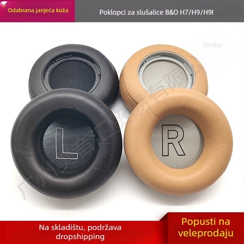 Kožni pokrov za slušalice H9 za Beoplay HX, H7, H9 i H9i 3. generaciju — jednostavna instalacija i udobno nošenje