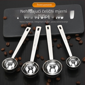 Li Fei nehrđajuća čelična mjerna žlica s kalibracijom za kavu, mliječni prah i voćni prah — mjerna žlica za pečenje, moderni stil