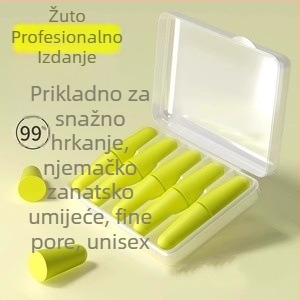 Ušne čepići za spavanje — pjena, jednostavna učinkovitost, konvencionalna upotreba