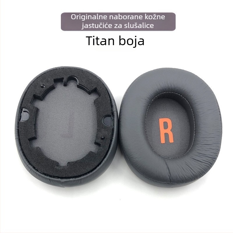 Kožna futrola za JBL JR460NC slušalice — Jr460 headphone cover headband pad, umjetna koža, jednostavna instalacija, udobno nošenje