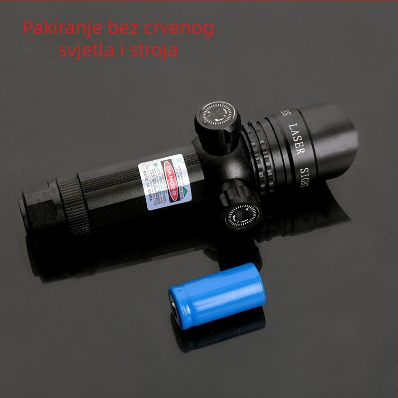 Laser nišan od aluminijske legure, ručno podešavanje, vodootporan i otporan na udarce