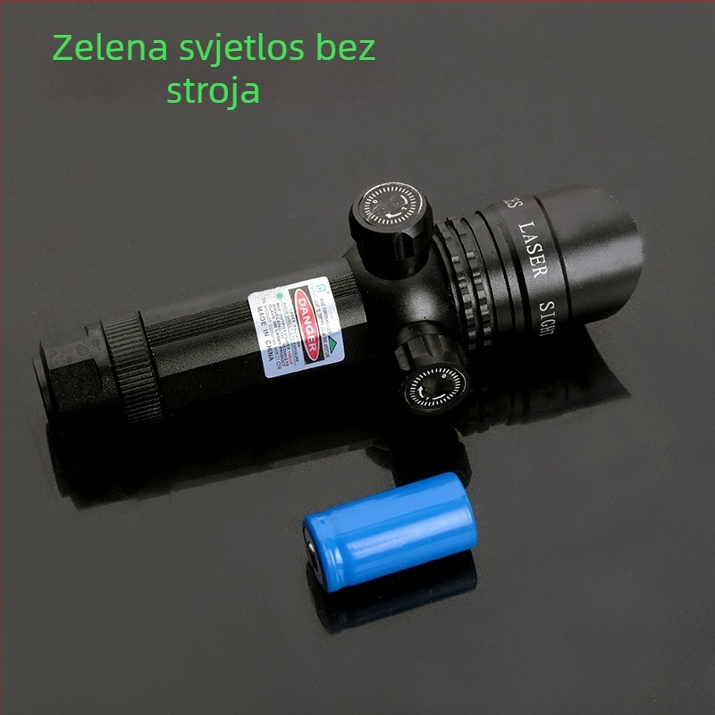 Laser nišan od aluminijske legure, ručno podešavanje, vodootporan i otporan na udarce