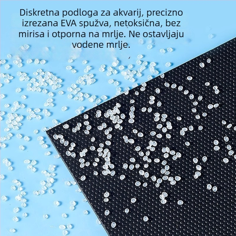 Podloga za dno akvarija - protuklizna, apsorpcija udara, smanjenje buke, izolacija (Brand: yee; Oprema za akvarij)