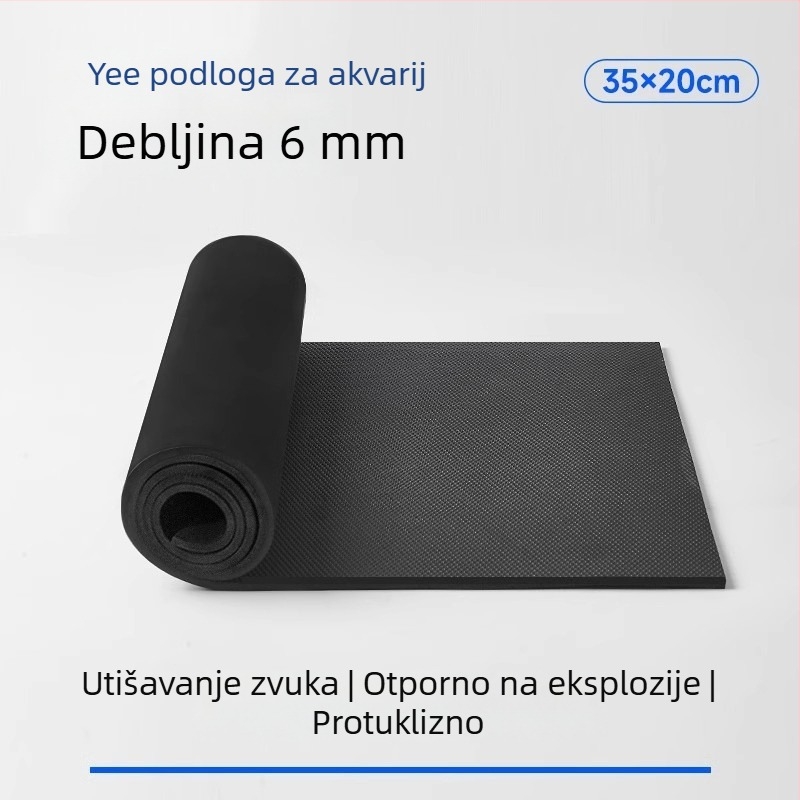 Podloga za dno akvarija - protuklizna, apsorpcija udara, smanjenje buke, izolacija (Brand: yee; Oprema za akvarij)