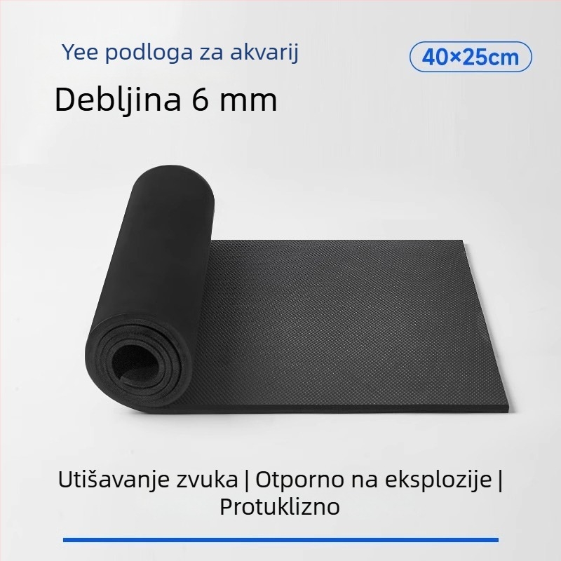 Podloga za dno akvarija - protuklizna, apsorpcija udara, smanjenje buke, izolacija (Brand: yee; Oprema za akvarij)