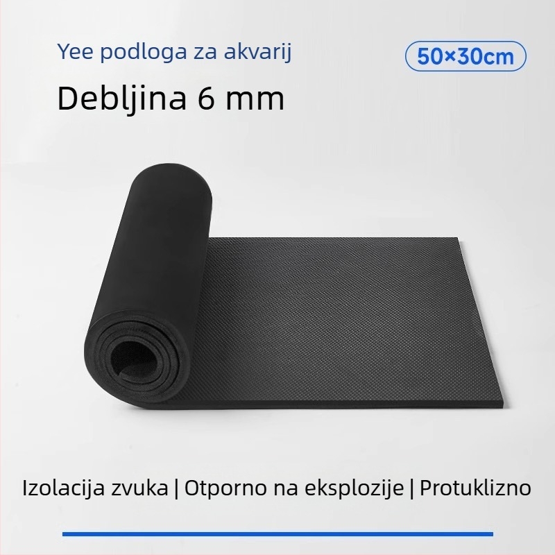 Podloga za dno akvarija - protuklizna, apsorpcija udara, smanjenje buke, izolacija (Brand: yee; Oprema za akvarij)