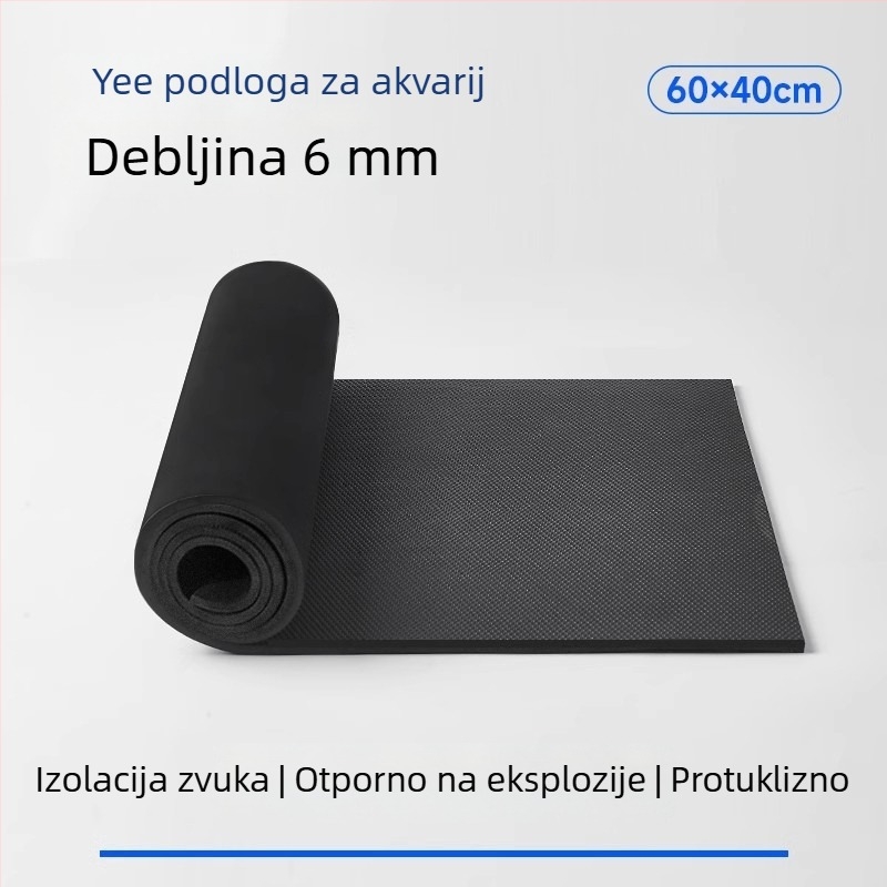 Podloga za dno akvarija - protuklizna, apsorpcija udara, smanjenje buke, izolacija (Brand: yee; Oprema za akvarij)