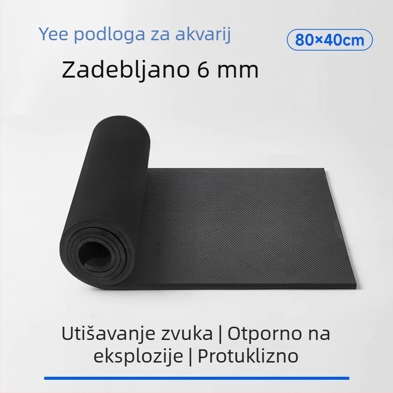 Podloga za dno akvarija - protuklizna, apsorpcija udara, smanjenje buke, izolacija (Brand: yee; Oprema za akvarij)