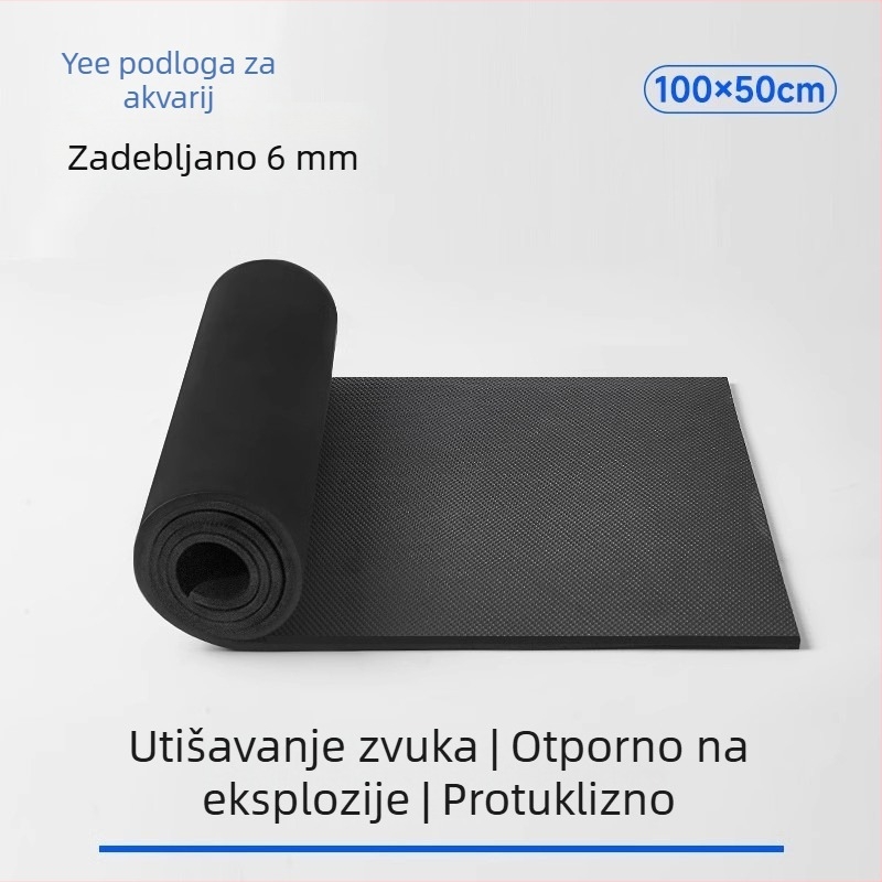 Podloga za dno akvarija - protuklizna, apsorpcija udara, smanjenje buke, izolacija (Brand: yee; Oprema za akvarij)
