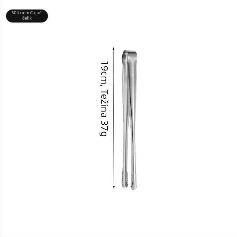 Klip za hranu od 304 nehrđajućeg čelika za BBQ – protuklizni, otpornost na opeklinje, visoke temperature, otporan na koroziju