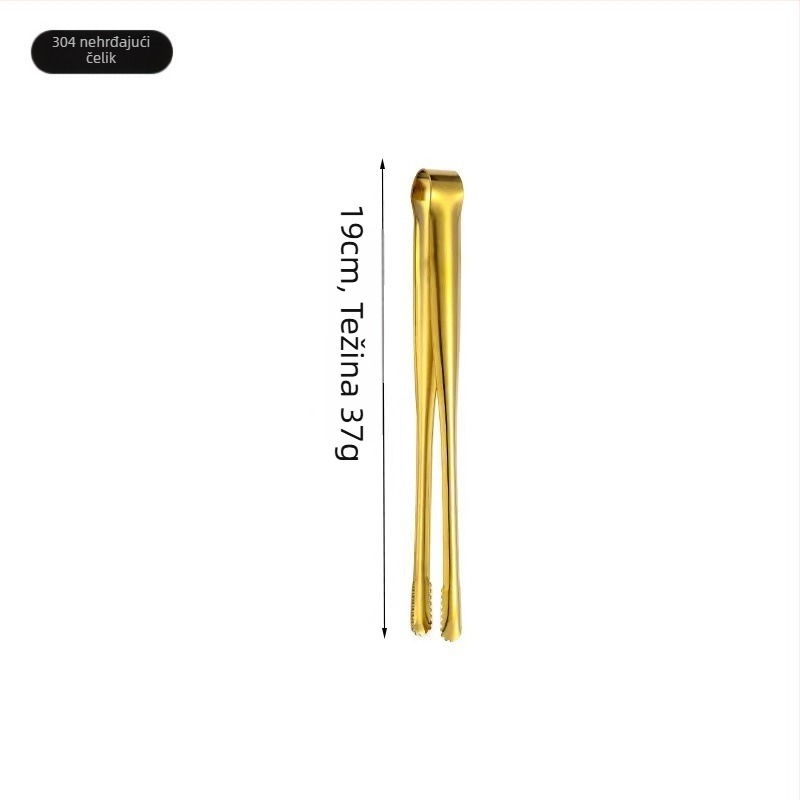 Klip za hranu od 304 nehrđajućeg čelika za BBQ – protuklizni, otpornost na opeklinje, visoke temperature, otporan na koroziju