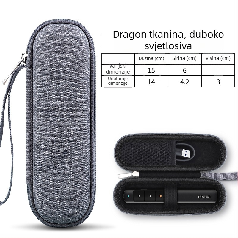 Torba za laserski pokazivač – tekstilna torba s zaštitnim poklopcem, model SS10, nosivost 5 kg, tisk toplinskim prijenosom, prilagodba