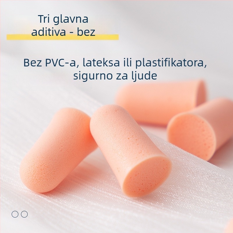 Protihlučne ušne čepiče i ultrazvučne zaštitne slušalice za spavanje, pogodne za internate i hrkanje