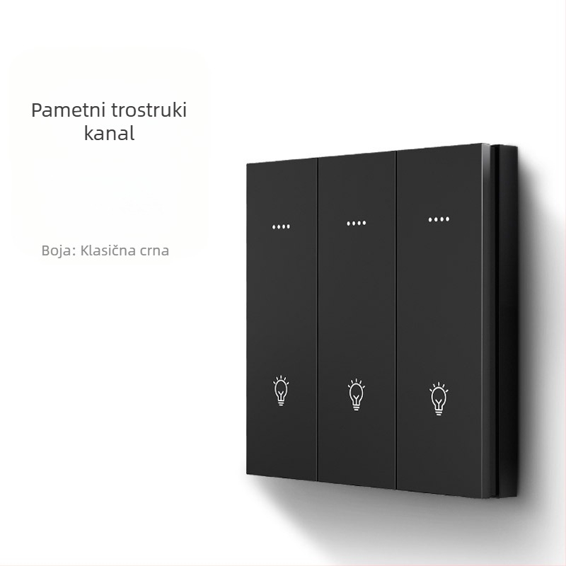 FRFOX pametni prekidač s Bluetooth Mesh 2.0, dvostruka kontrola, 110-220V AC, 10A