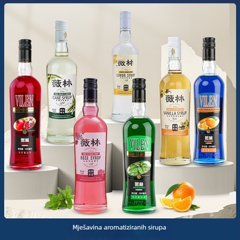 Likér s okusom nara, nizak sadržaj alkohola, zatvorena ambalaža, skladištenje na sobnoj temperaturi