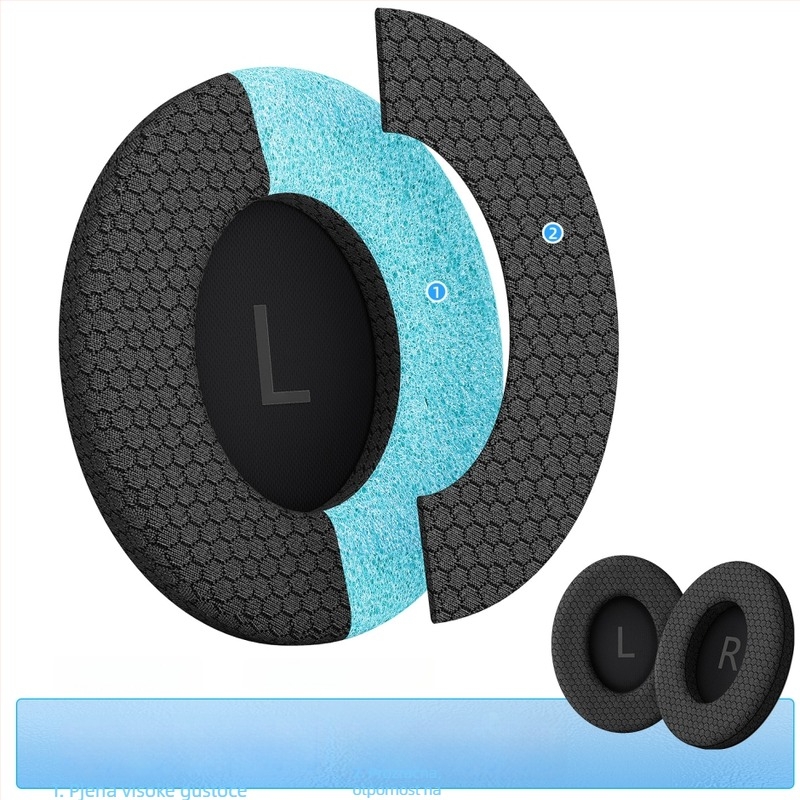 Navlaka za slušalice QC35/QC45 — OEM proizvodnja, mekana, nježna prema koži, izdržljiva