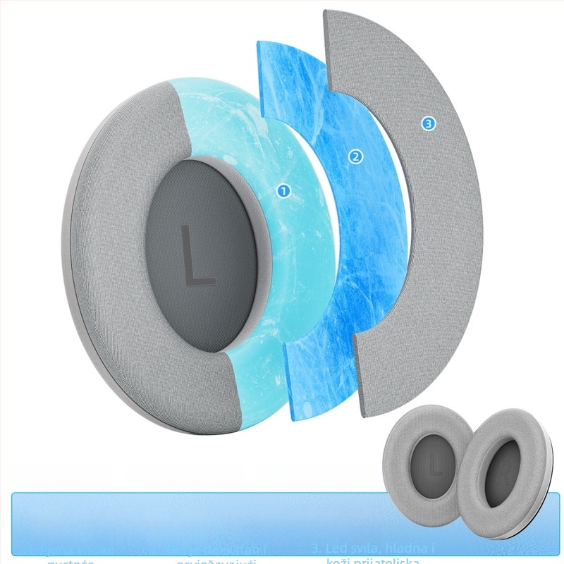 Navlaka za slušalice QC35/QC45 — OEM proizvodnja, mekana, nježna prema koži, izdržljiva