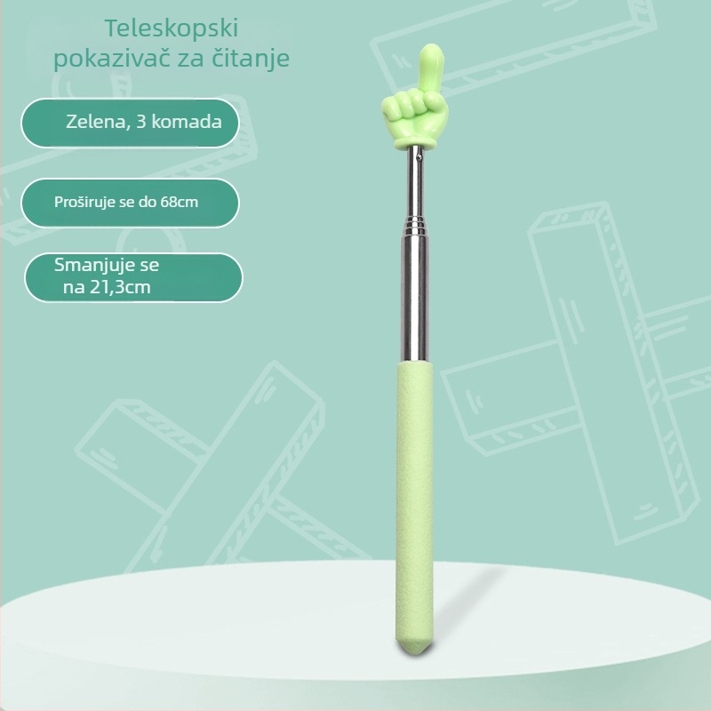 Dodirni nastavnički pokazivač – all-in-one učni uređaj s izvučnim pokazivačem