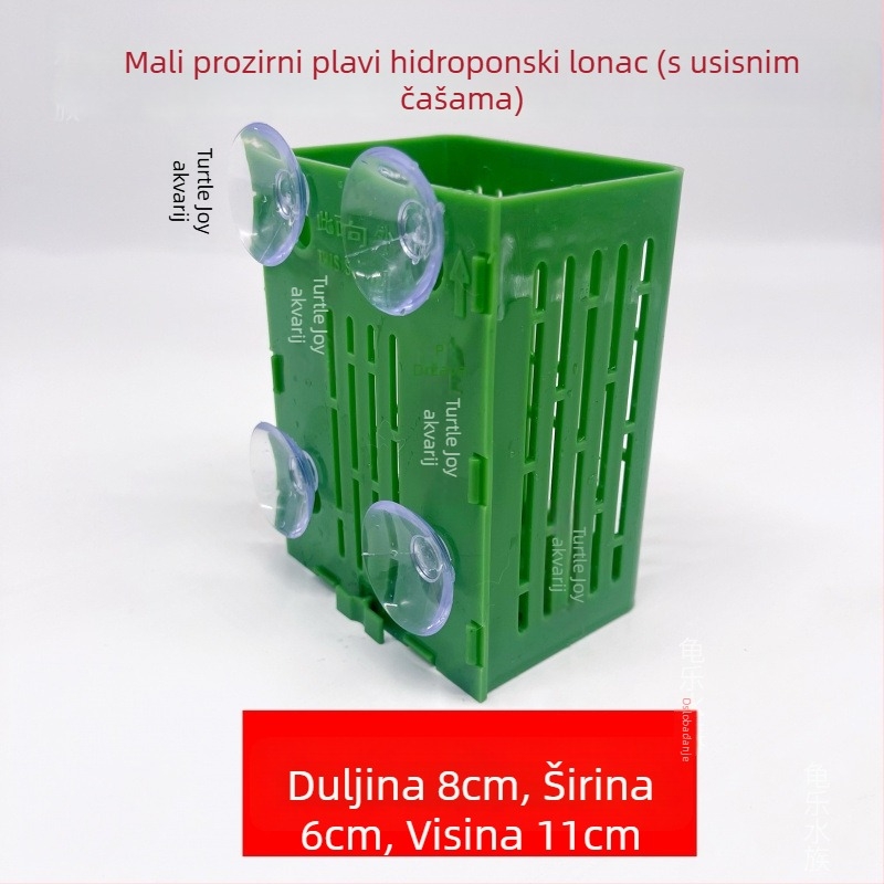 Stijenski okvir za hidroponske biljke u akvariju, koš za sadnju, čašica za vodene biljke i ukrasni dodaci za uređenje akvarija