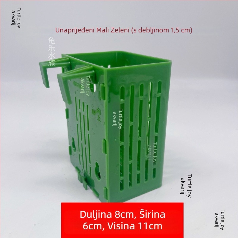 Stijenski okvir za hidroponske biljke u akvariju, koš za sadnju, čašica za vodene biljke i ukrasni dodaci za uređenje akvarija