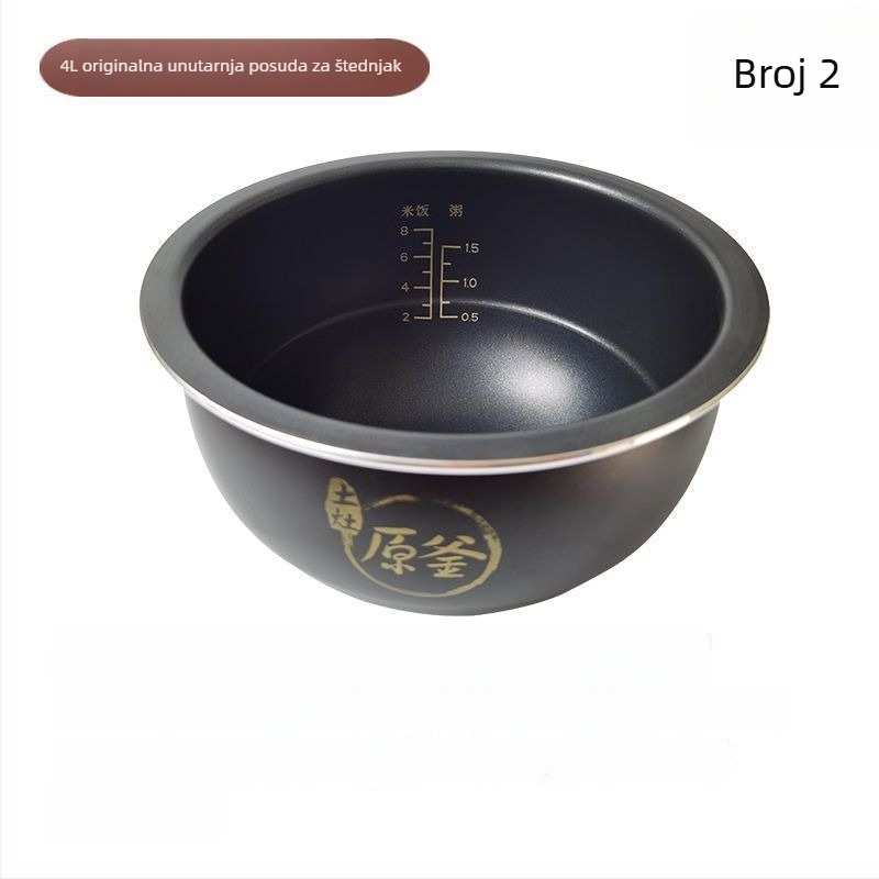 Joyoung-kompatibilna unutarnja posuda za kaserolu, višeslojno kompozitno dno, zapremina 1 L, kompatibilno s plinskim štednjakom, otpornost na visoke temperature, model 007