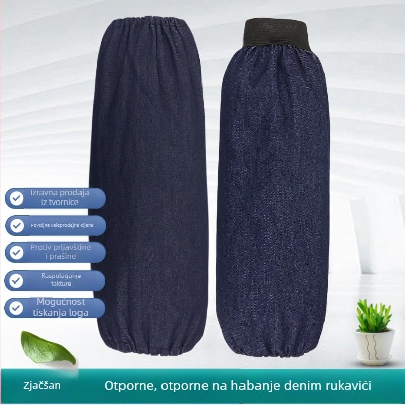 Zaštitni rukav za zavarivanje — debeli, otporni na habanje od poliester-pamučne smjese, vodootporni, otporni na ulja i mrlje, marka Hinya, moderni minimalistički stil, moguć ispis logotipa