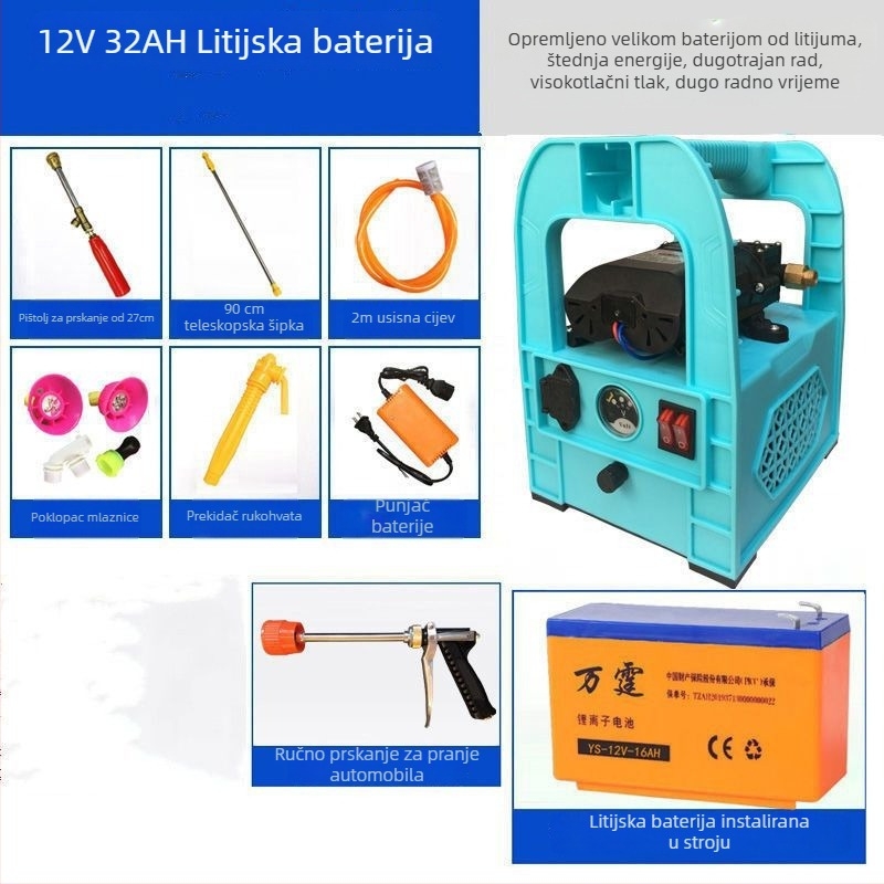 Fangran Plastični Trodijelni Raspršivač