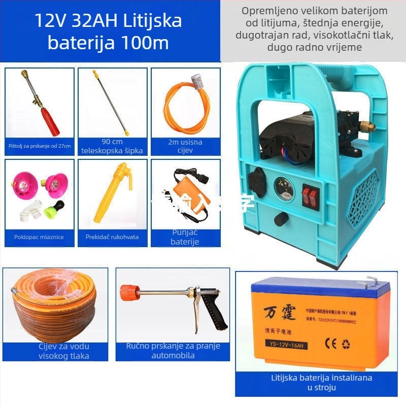 Fangran Plastični Trodijelni Raspršivač