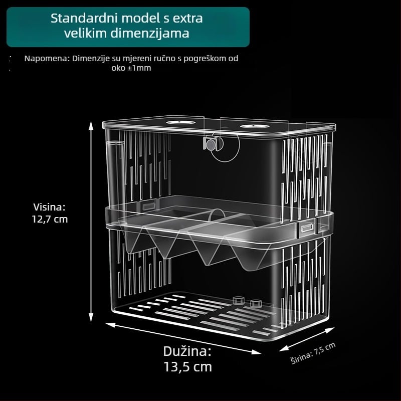 Izolirani inkubator za guppy u akvariju — kutija za razmnožavanje, materijal: Other; marka sw/Su Wan; kategorija proizvoda: Ostala oprema za akvarij; kategorija: Oprema za akvarij