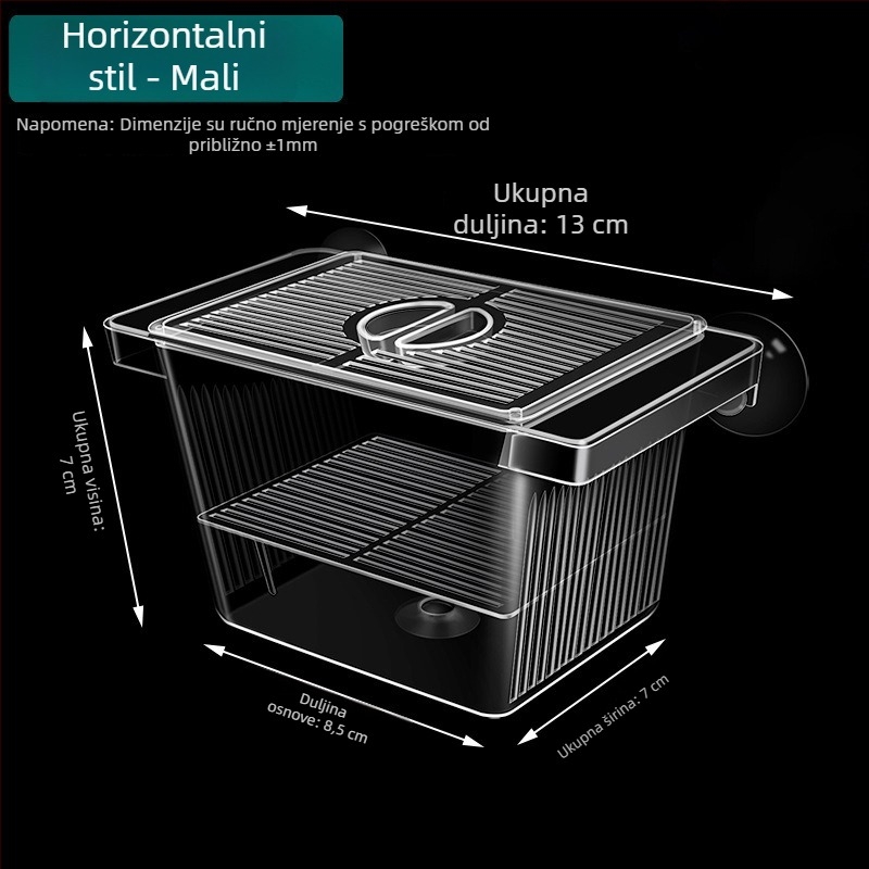 Izolirani inkubator za guppy u akvariju — kutija za razmnožavanje, materijal: Other; marka sw/Su Wan; kategorija proizvoda: Ostala oprema za akvarij; kategorija: Oprema za akvarij
