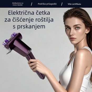 Pili četka za roštilj, drška od nehrđajućeg čelika, čekinje od čelične žice, 15 setova u kutiji