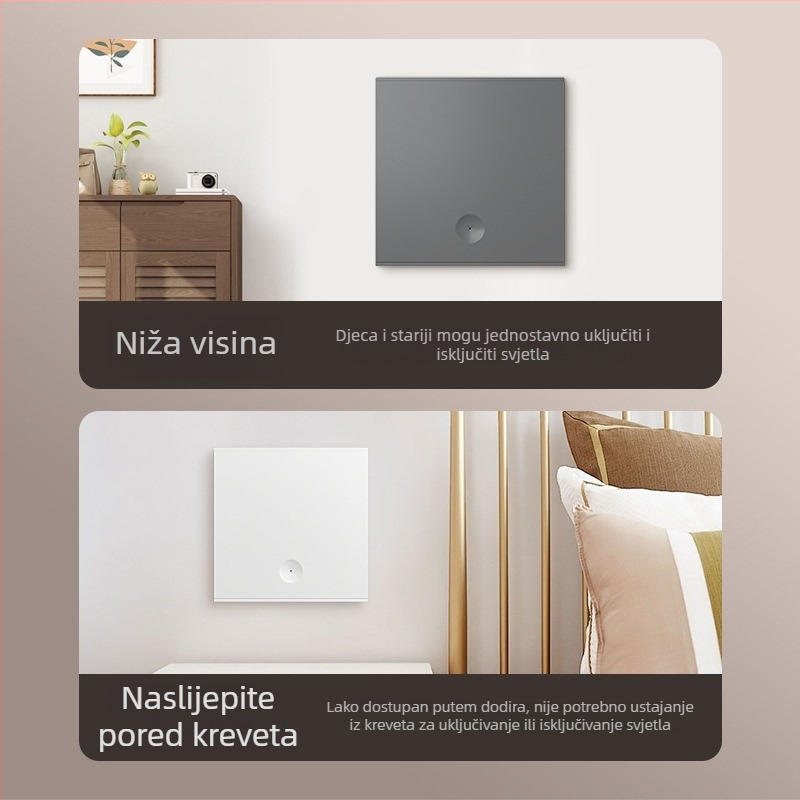 Bežični daljinski prekidač za kućnu upotrebu — Marka Tep; Tip: bežični daljinski prekidač; Namjena: kućanstvo; Tip prekidača: daljinski prekidač