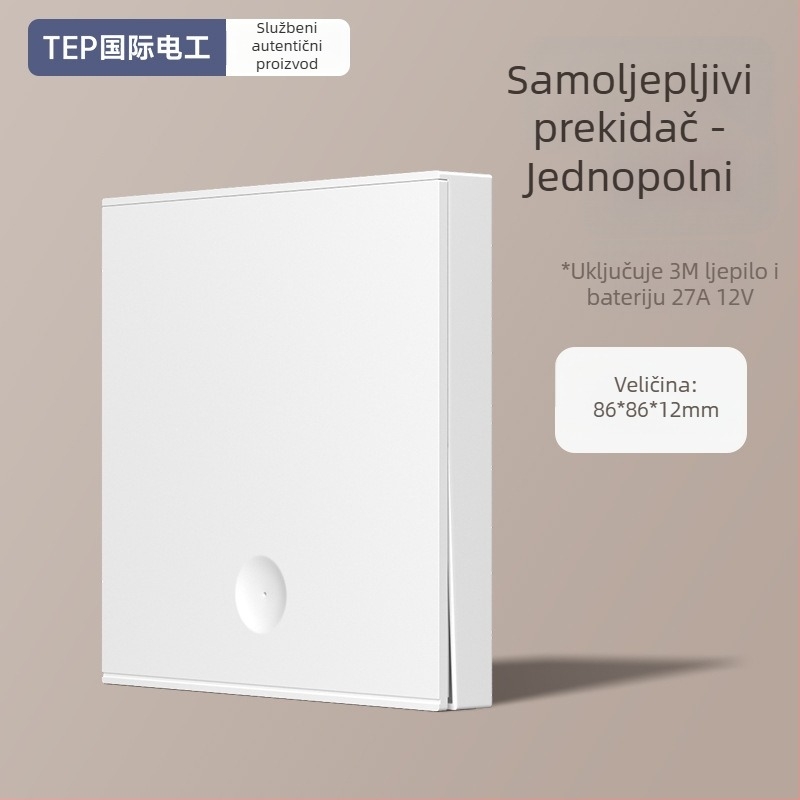 Bežični daljinski prekidač za kućnu upotrebu — Marka Tep; Tip: bežični daljinski prekidač; Namjena: kućanstvo; Tip prekidača: daljinski prekidač