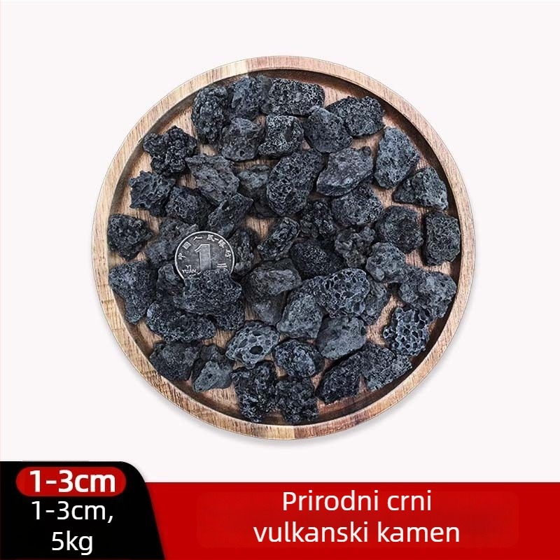Podloga od vulkanskog kamena za akvarij – prirodni kamen granule za ukras