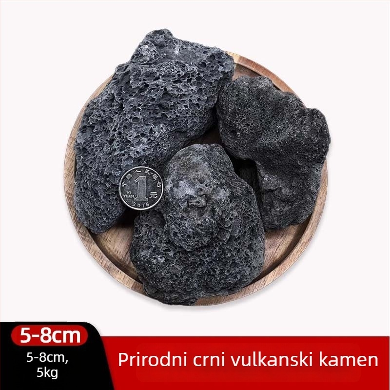 Podloga od vulkanskog kamena za akvarij – prirodni kamen granule za ukras
