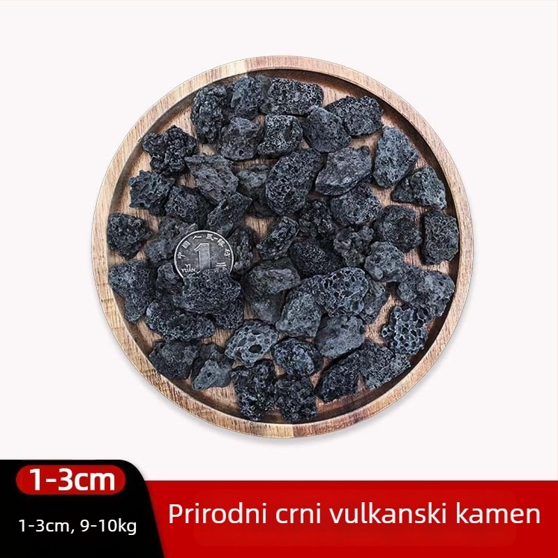 Podloga od vulkanskog kamena za akvarij – prirodni kamen granule za ukras