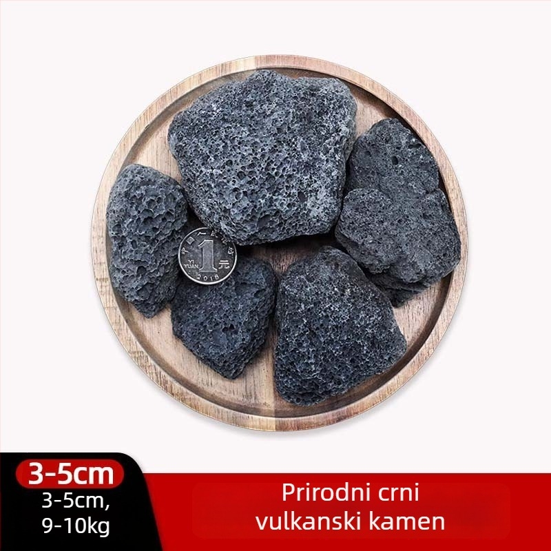 Podloga od vulkanskog kamena za akvarij – prirodni kamen granule za ukras
