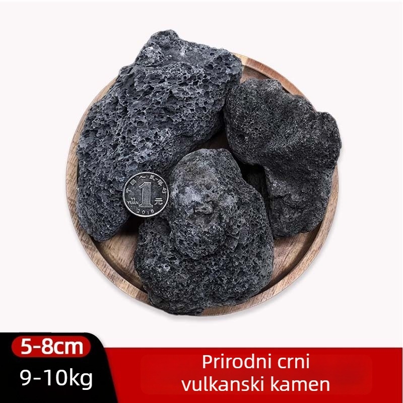 Podloga od vulkanskog kamena za akvarij – prirodni kamen granule za ukras