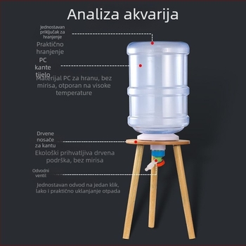Plastični set nosača za akvarij - Ran Nuo Home Furnishing, Oprema za akvarij, Težina 3.6