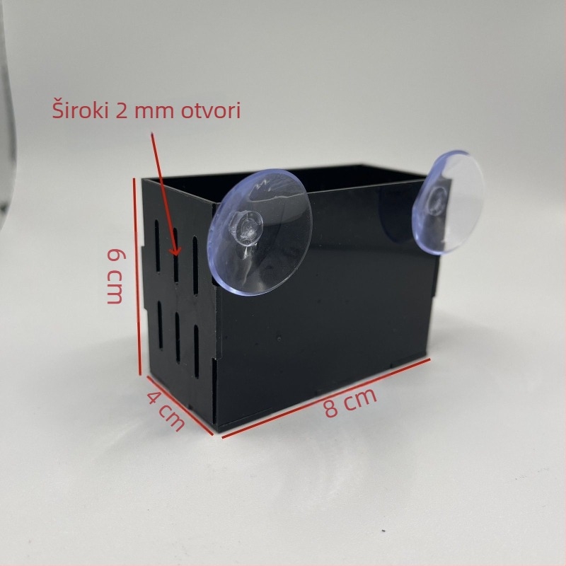 Oprema za akvarij: zidna posuda za hidroponske biljke za vodene biljke