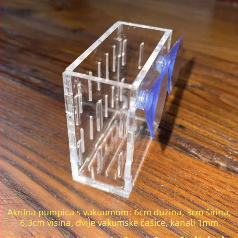 Oprema za akvarij: zidna posuda za hidroponske biljke za vodene biljke