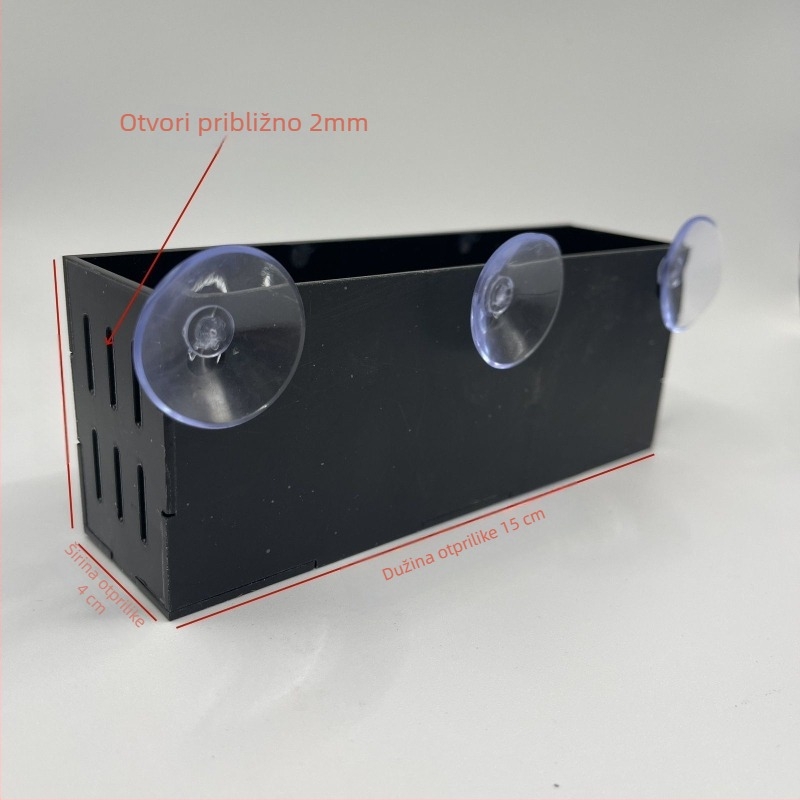 Oprema za akvarij: zidna posuda za hidroponske biljke za vodene biljke