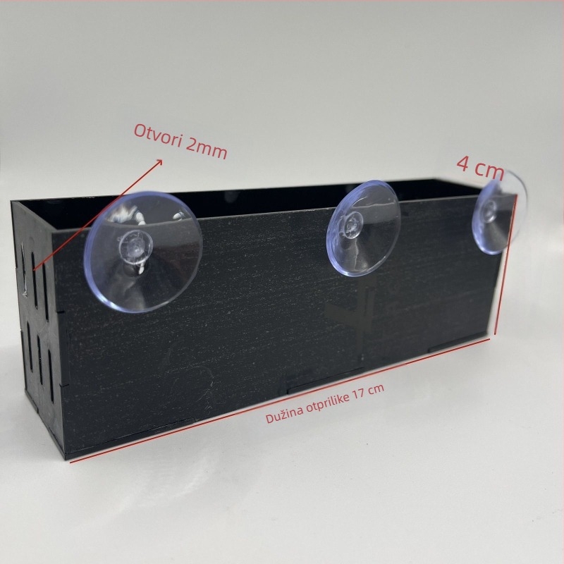 Oprema za akvarij: zidna posuda za hidroponske biljke za vodene biljke