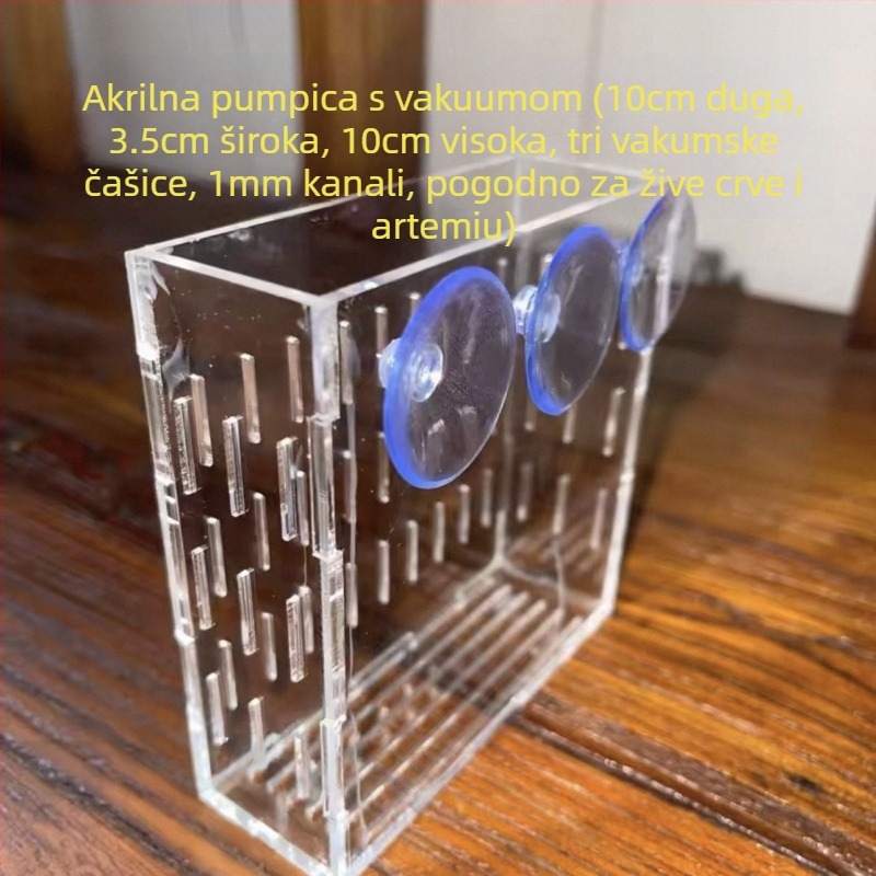 Oprema za akvarij: zidna posuda za hidroponske biljke za vodene biljke