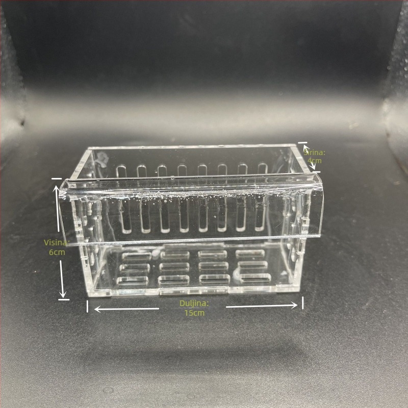 Oprema za akvarij: zidna posuda za hidroponske biljke za vodene biljke