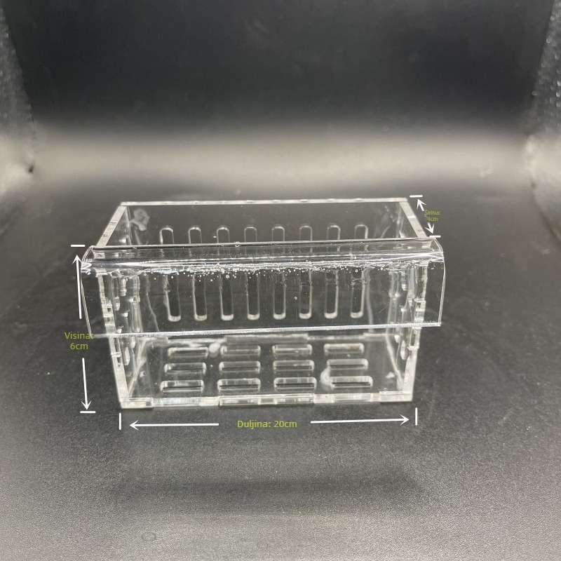 Oprema za akvarij: zidna posuda za hidroponske biljke za vodene biljke