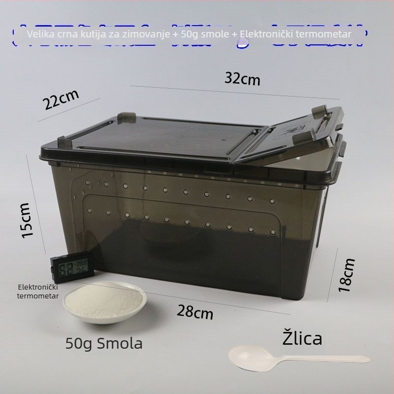 Set za zimovanje Kornjača s smolom koja upija vlagu i izolacijom
