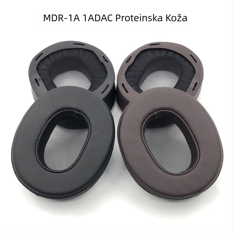 Futrola za slušalice od umjetne kože za Sony MDR-1A/1ADAC, kompatibilna s 1R i 1RBT, mekana i udobna zaštita