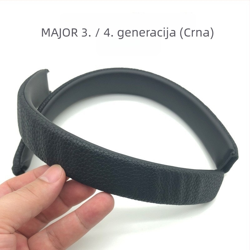 Kožni futrol na Marshall Major IV slušalice, umjetna koža, jednostavna instalacija, prilagođeno pristajanje