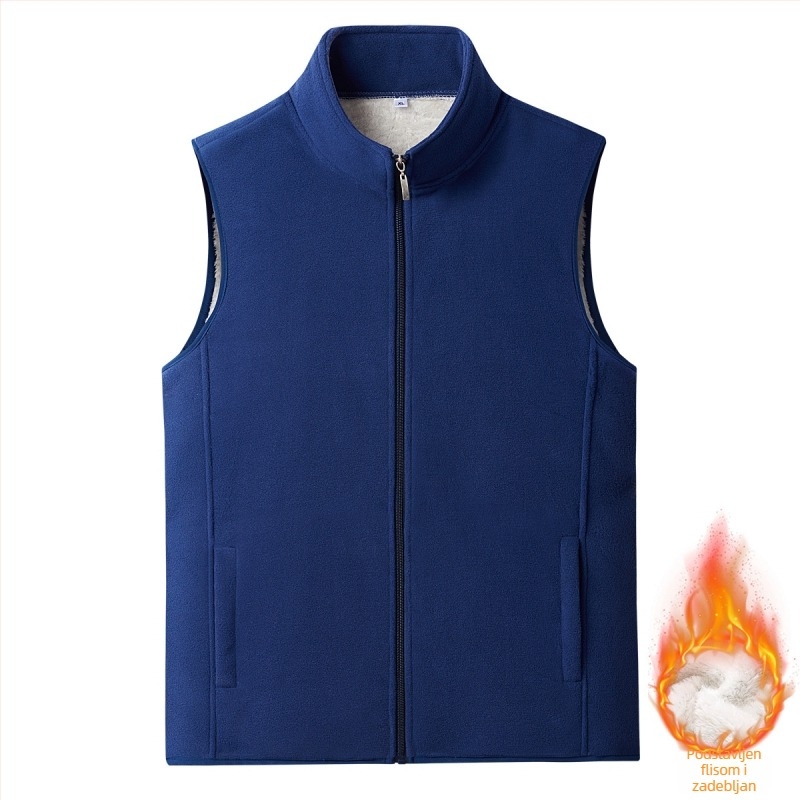 Flis veste bez rukava, toplo za sport i posao